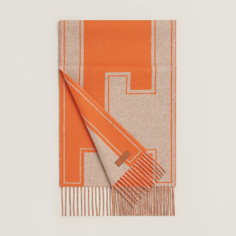 Casaque Clefs de H scarf - Grey | Hermès UK